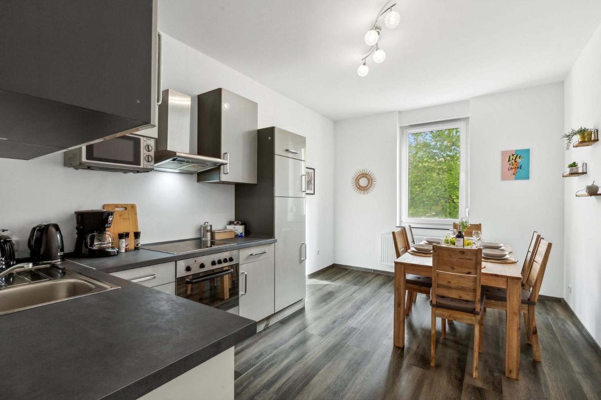 Elegant & Bright ~ Near Schalke 04 ~ Office ~ Free Parking! Apartman Gelsenkirchen Kültér fotó
